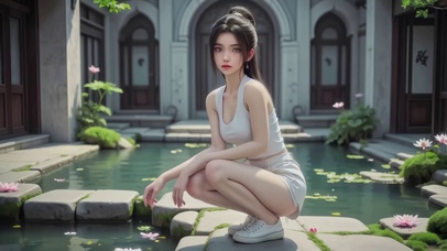 治愈清纯性感国漫女神