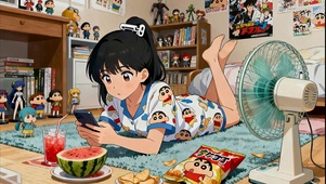 夏日清凉小新铁粉