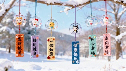 冬日风铃祈愿