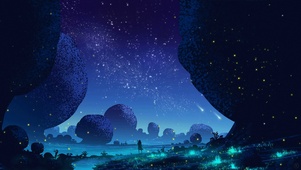治愈唯美星空风景