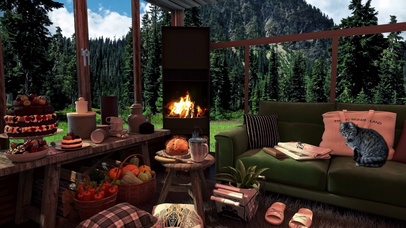阳光山林小屋