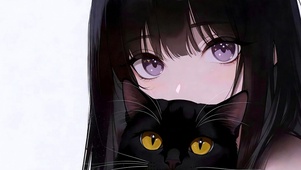黑猫与她