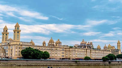 4K欧式城堡建筑