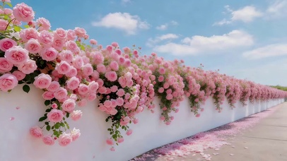 小清新蔷薇花