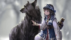 女孩和狼