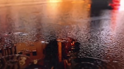 都市雨晚