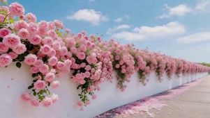 小清新蔷薇花