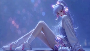 蓝调电竞少女神里绫华