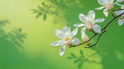 新中式禅意玉兰