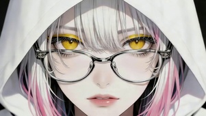 治愈白发女孩
