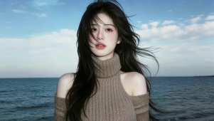 海边少女