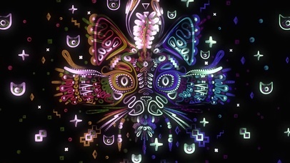 4k 炫酷 魔幻 表情脸谱