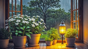 【雨景】油画般的美丽雨景