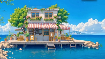 海边小楼