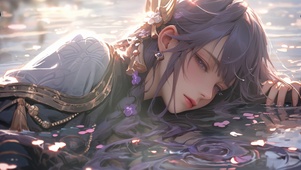 水中少女