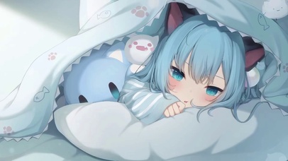 猫耳朵少女 — 猫羽雫