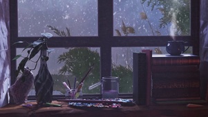 窗外的雪