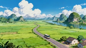 唯美乡村公路