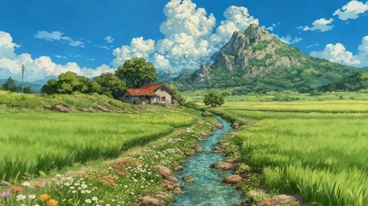 云海溪畔小屋