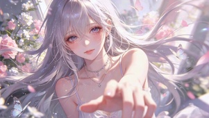 小清新治愈美女壁纸