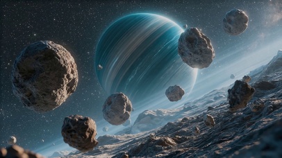 太空陨石星球