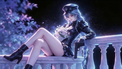 收到花的特工少女