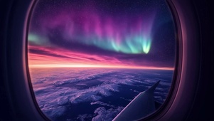 天空极光