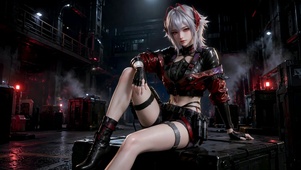 战术美少女麦晓雯