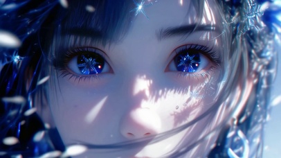 冬把初雪吹进眼里