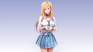 动漫制服小姐姐