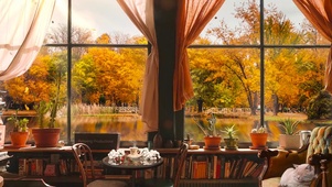 秋季咖啡厅