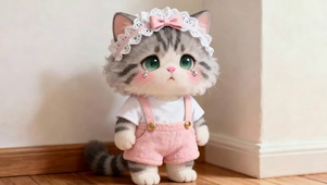 伤心猫咪