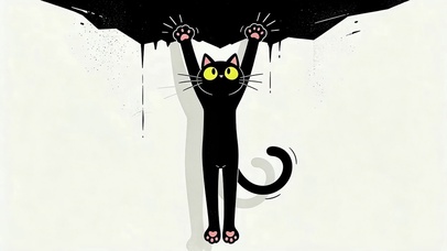 小黑猫