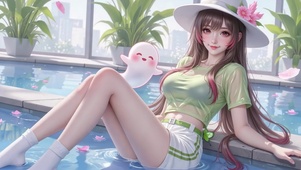 可爱女孩