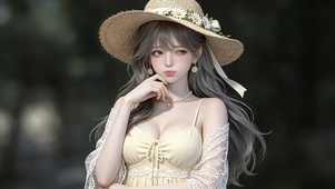可爱甜美的贵族少女