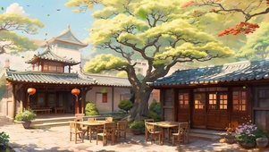 古风庭院