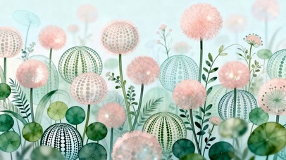 护眼花草树木