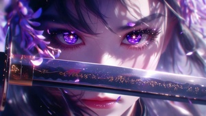 星瞳藏刃 绯紫入梦