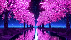 梦幻星空河