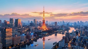 东京塔夜景
