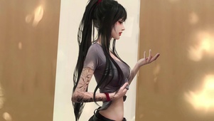 4k酷酷的女孩