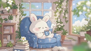 慢生活宽小兔