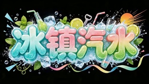 夏日冰镇汽水