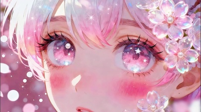 水晶樱花少女灵透之眸