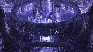 未来环形科幻城市