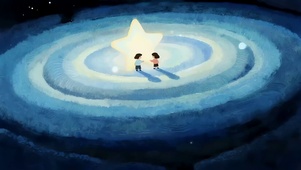 旋转星空