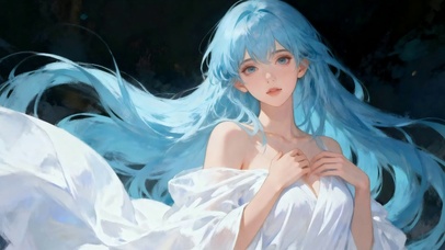 清纯气质白裙少女