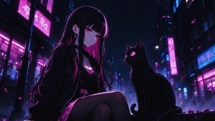 猫和女孩