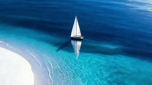 碧海孤舟