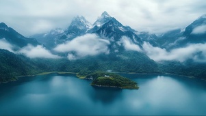 云海玉龙雪山